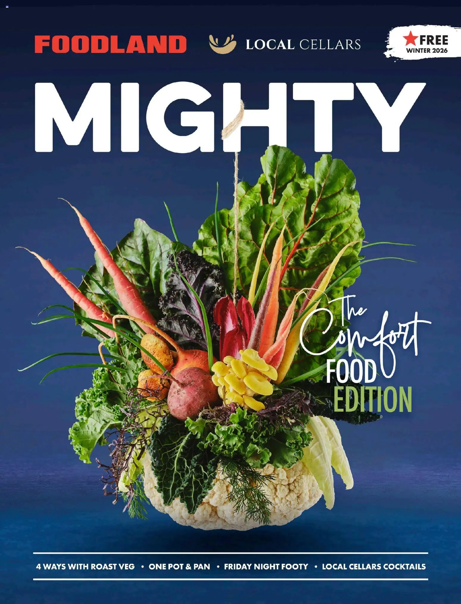 Preview of catalogue Foodland Magazine Winter 2026 from shop Foodland valid 01/07/2026 - Food, Pot, Cocktails, Roast