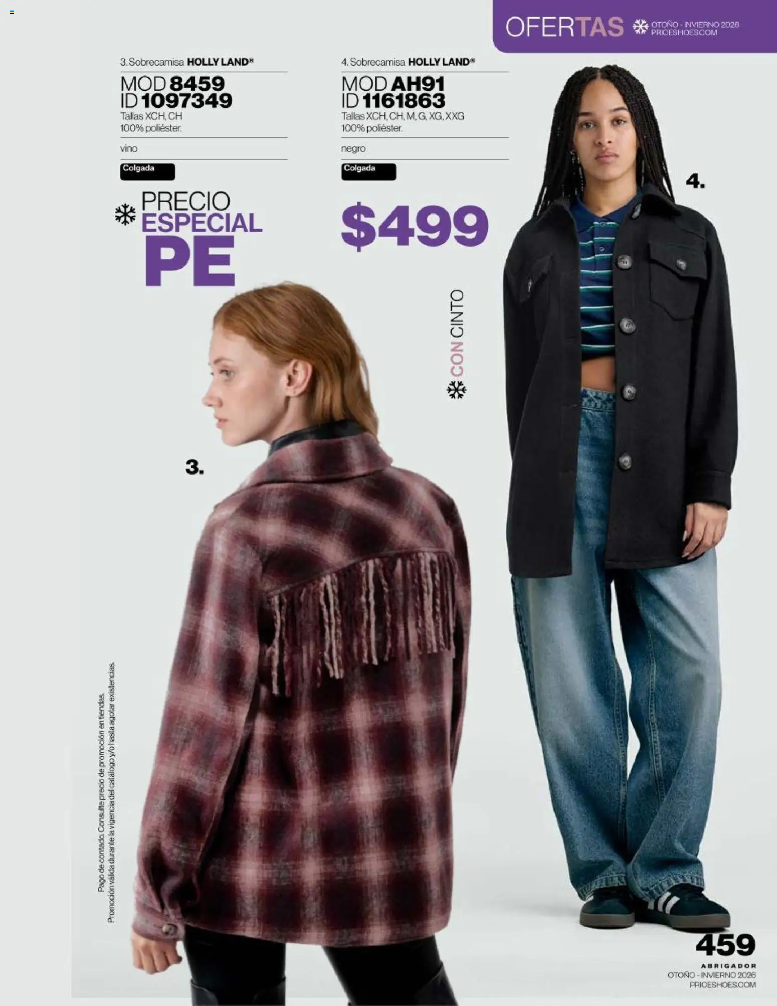 Vista previa las ofertas de la tienda Price Shoes - Price Shoes catálogo Abrigador desde el 16/09/2026 - Vino
