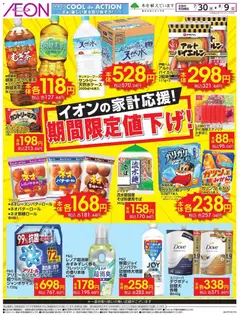 イオンの2026/07/30から2026/08/09までのチラシはここイオン - 期間限定値下げ!