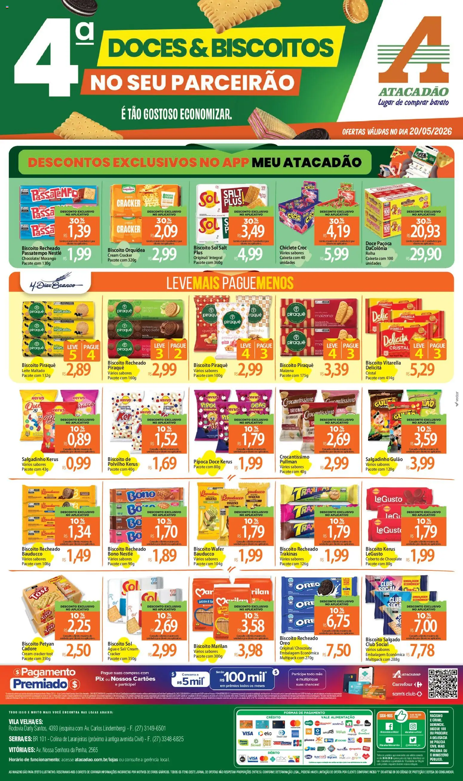 Pré-Visualização do folheto "Atacadão ofertas - ES" da loja Atacadão válido a partir de 20/05/2026