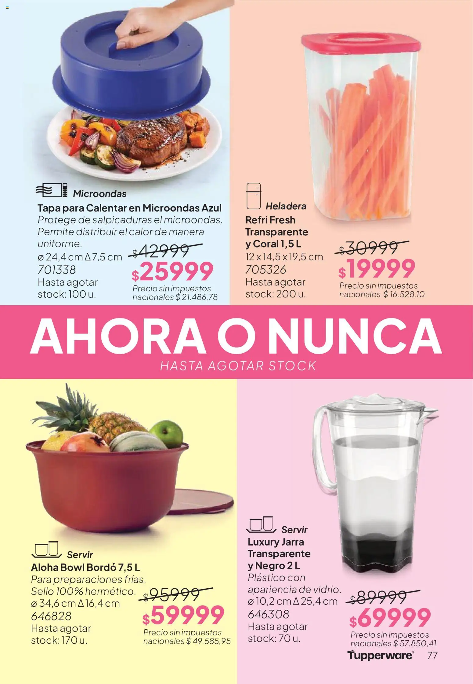 Vista previa del folleto de la tienda Tupperware válido desde el 12/10/2026 