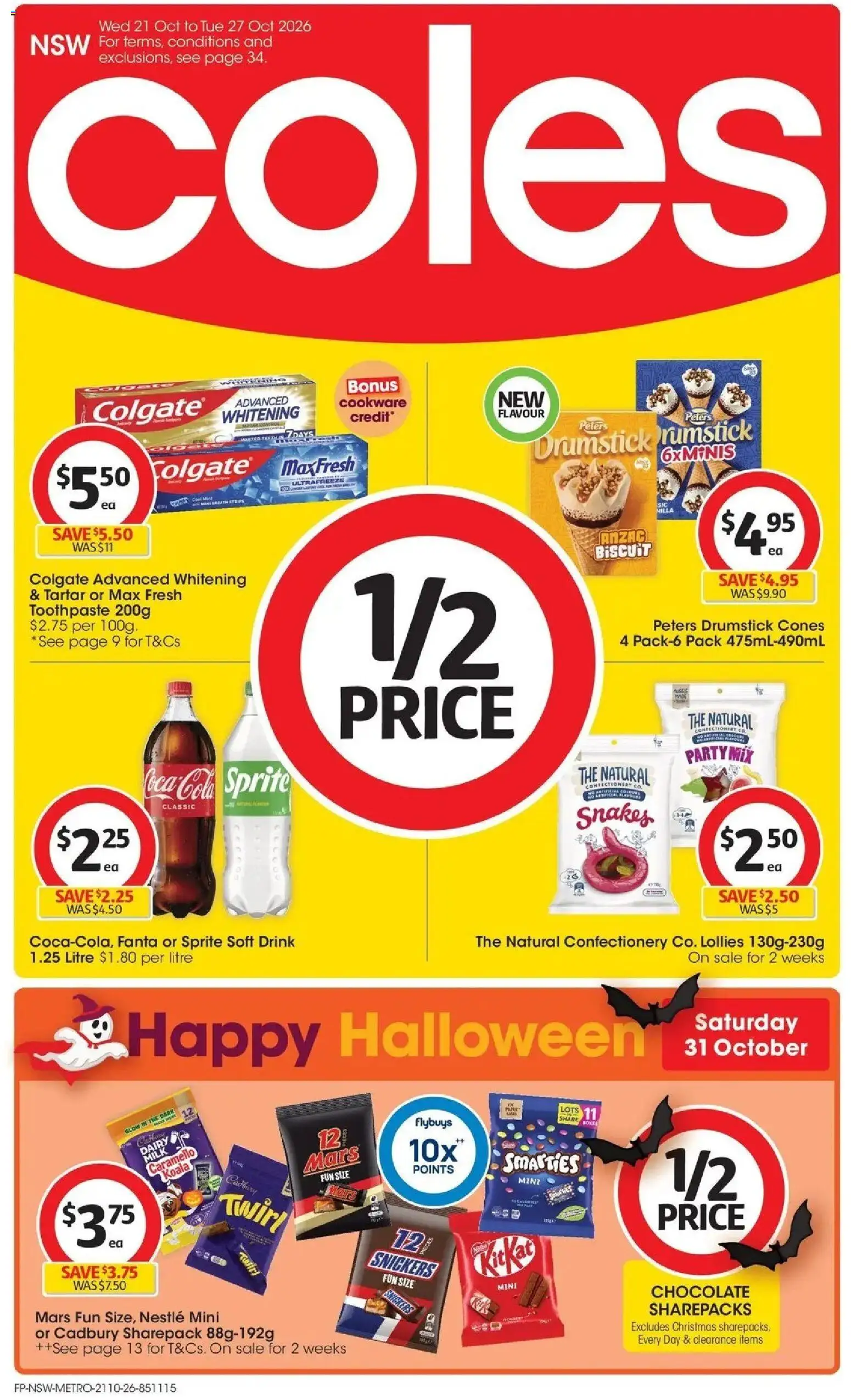 Preview of catalogue Coles catalogue NSW from shop Coles valid 21/10/2026