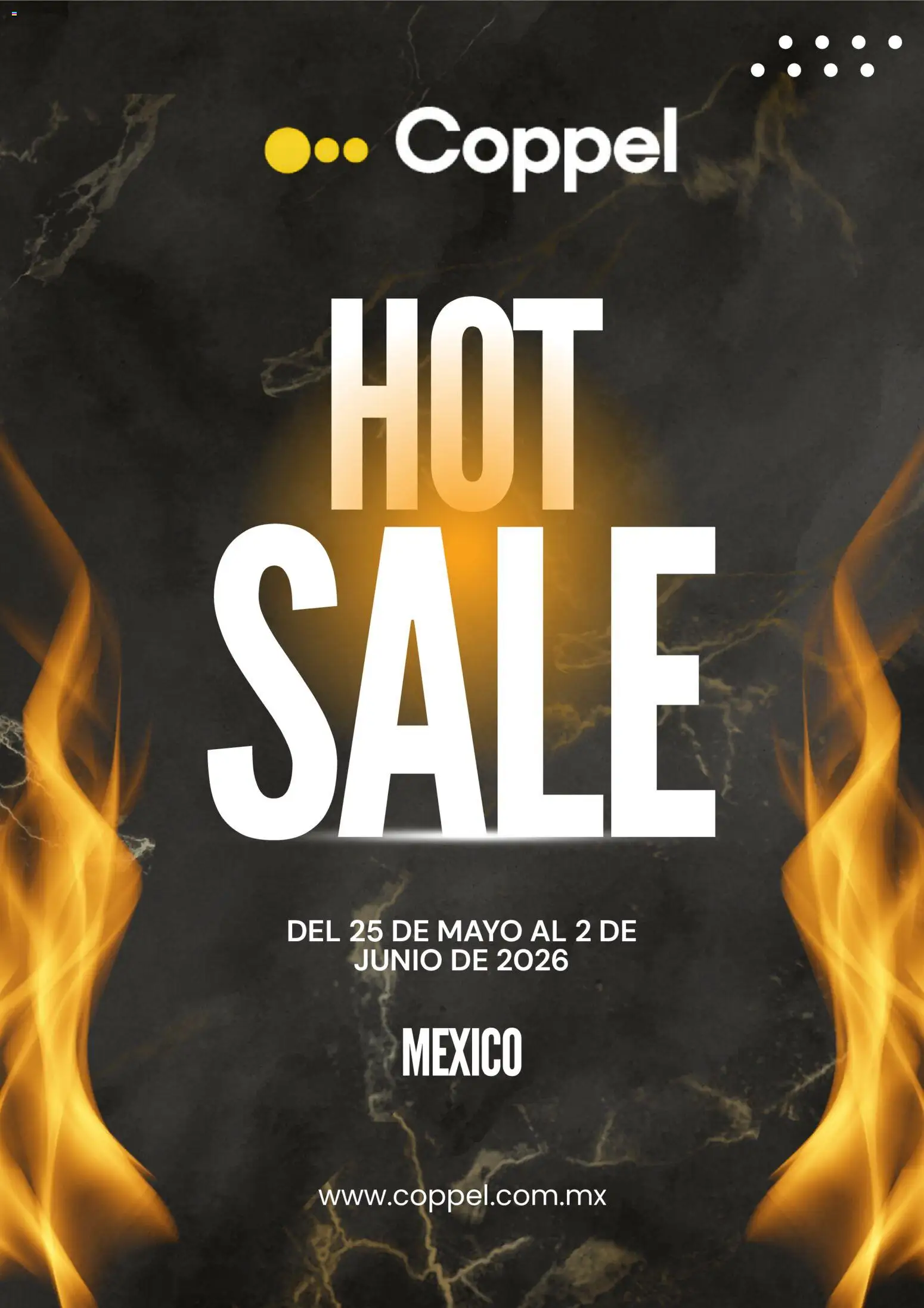 Vista previa las ofertas de la tienda Coppel - Coppel Hot Sale desde el 25/05/2026 