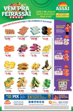 Pré-Visualização do folheto "Assaí Atacadista ofertas - PR" da loja Assaí Atacadista válido a partir de 04/07/2026