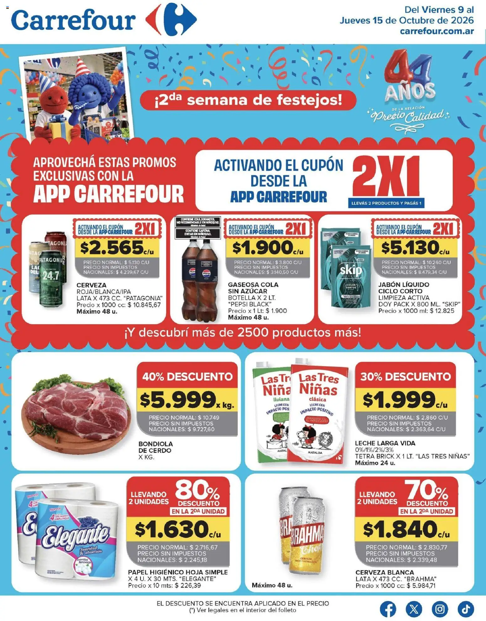 Vista previa del folleto de la tienda Carrefour válido desde el 09/10/2026 