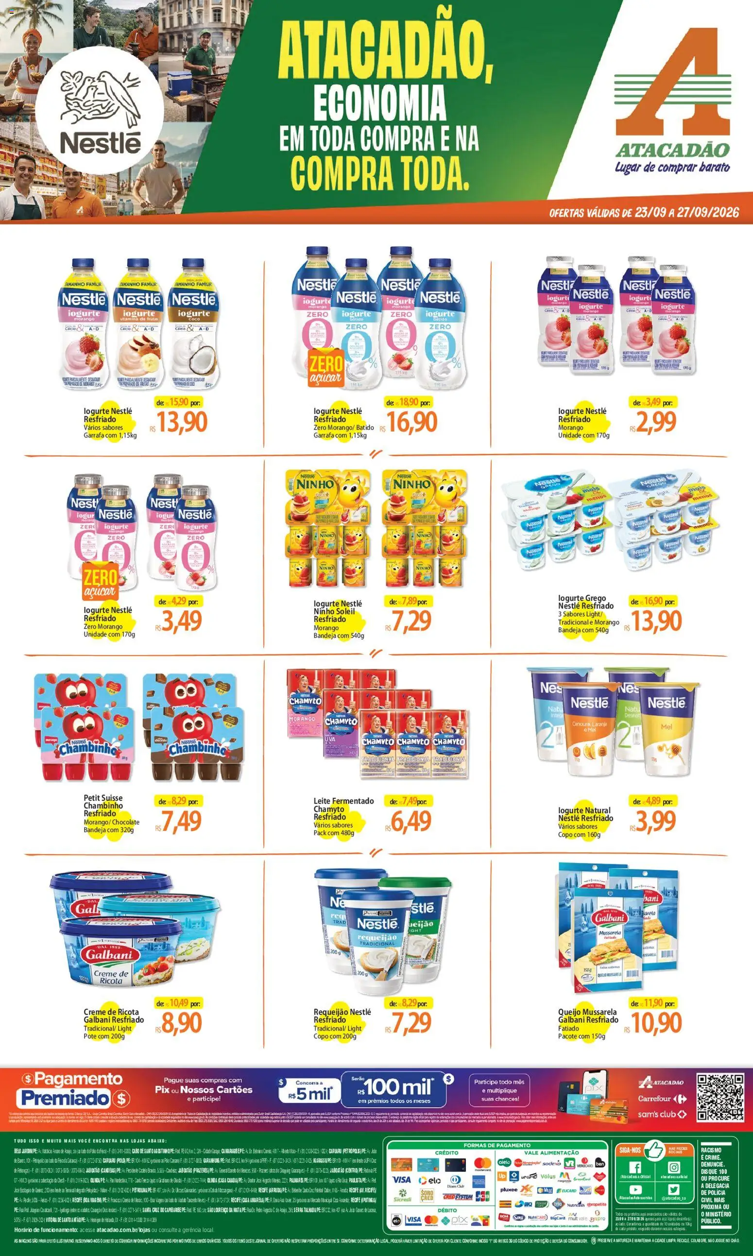 Pré-Visualização do folheto "Atacadão ofertas - PE" da loja Atacadão válido a partir de 23/09/2026