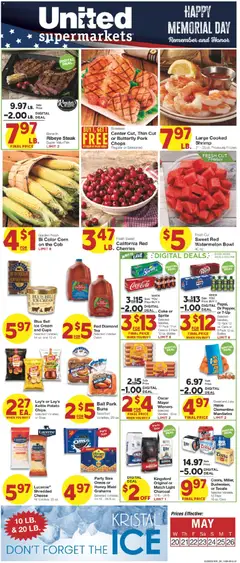 Ad Preview of United Supermarkets United Supermarkets Weekly Ad from 05/20/2026