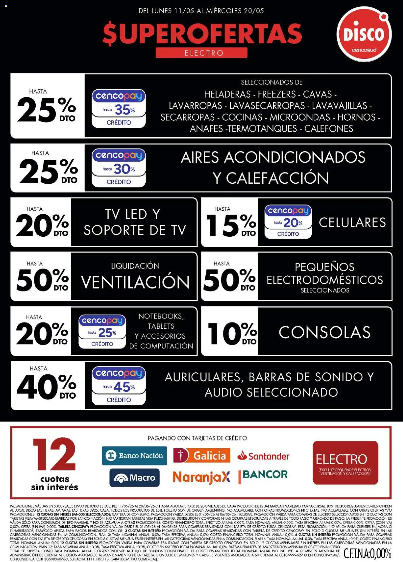 Vista previa del folleto de la tienda Disco válido desde el 15/05/2026 