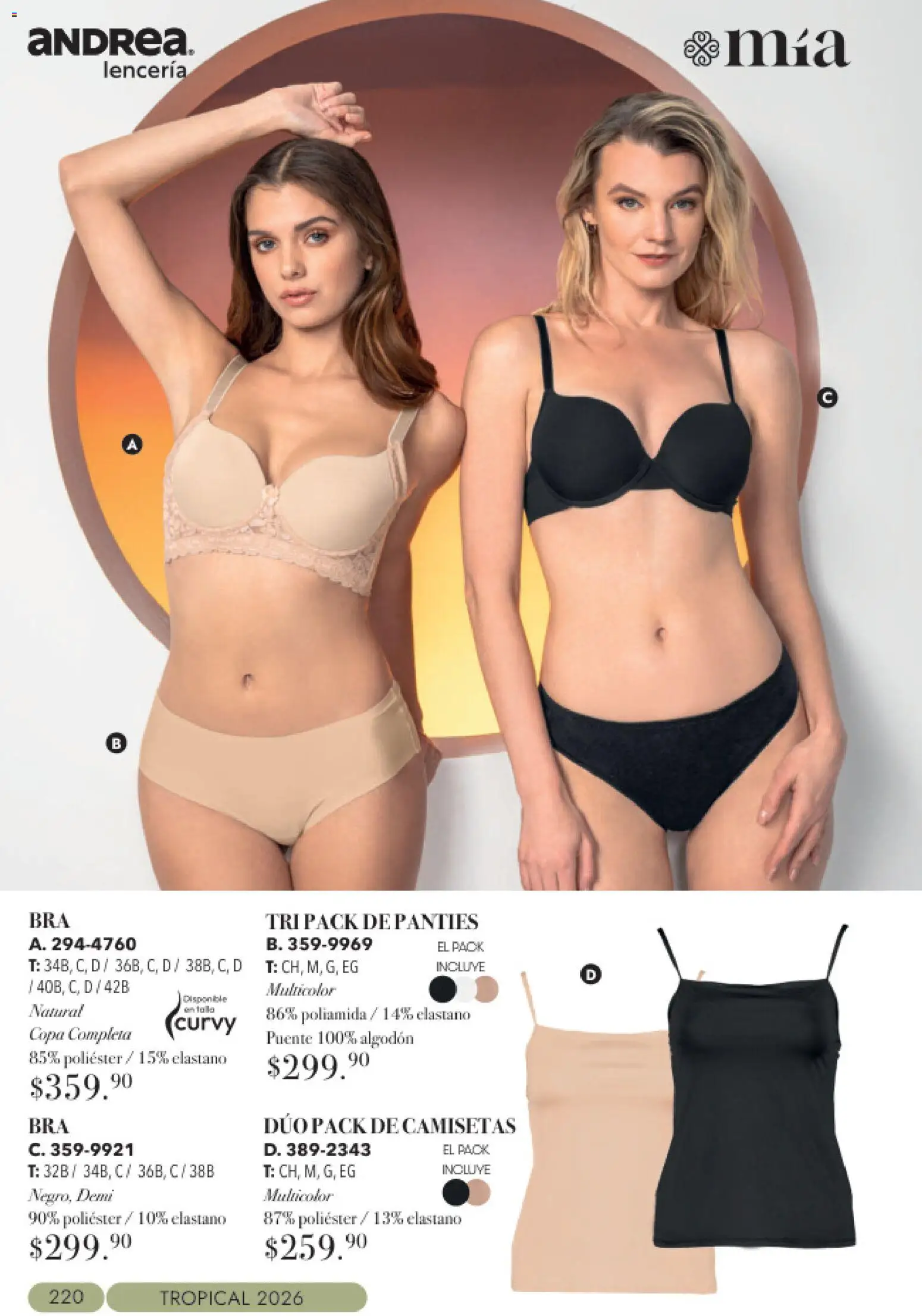 Vista previa las ofertas de la tienda Andrea - Andrea catálogo Tropical desde el 23/08/2026 