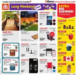 Un aperçu du dépliant Home Hardware weekly flyer / circulaire du magasin Home Hardware est valide à partir 7 mai 2026