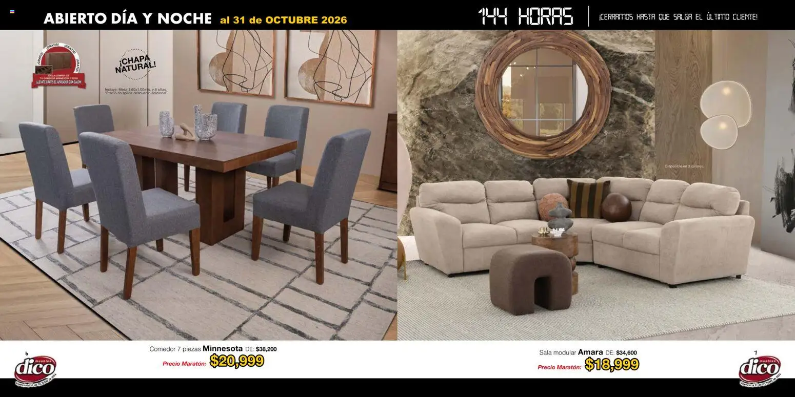 Vista previa las ofertas de la tienda Muebles Dico - Muebles Dico catálogo desde el 22/01/2026 