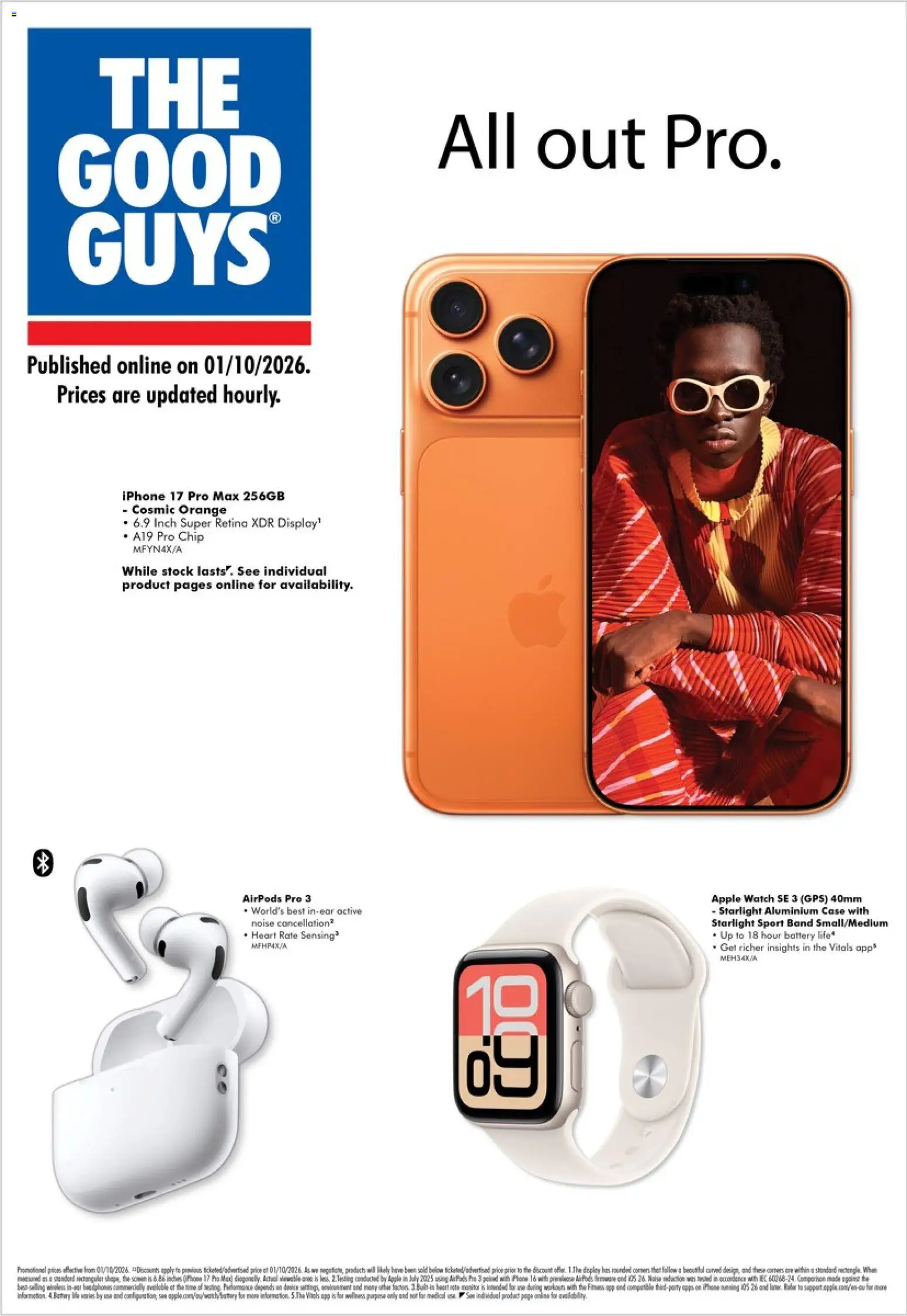 Preview of catalogue The Good Guys Apple from shop The Good Guys valid 01/10/2026