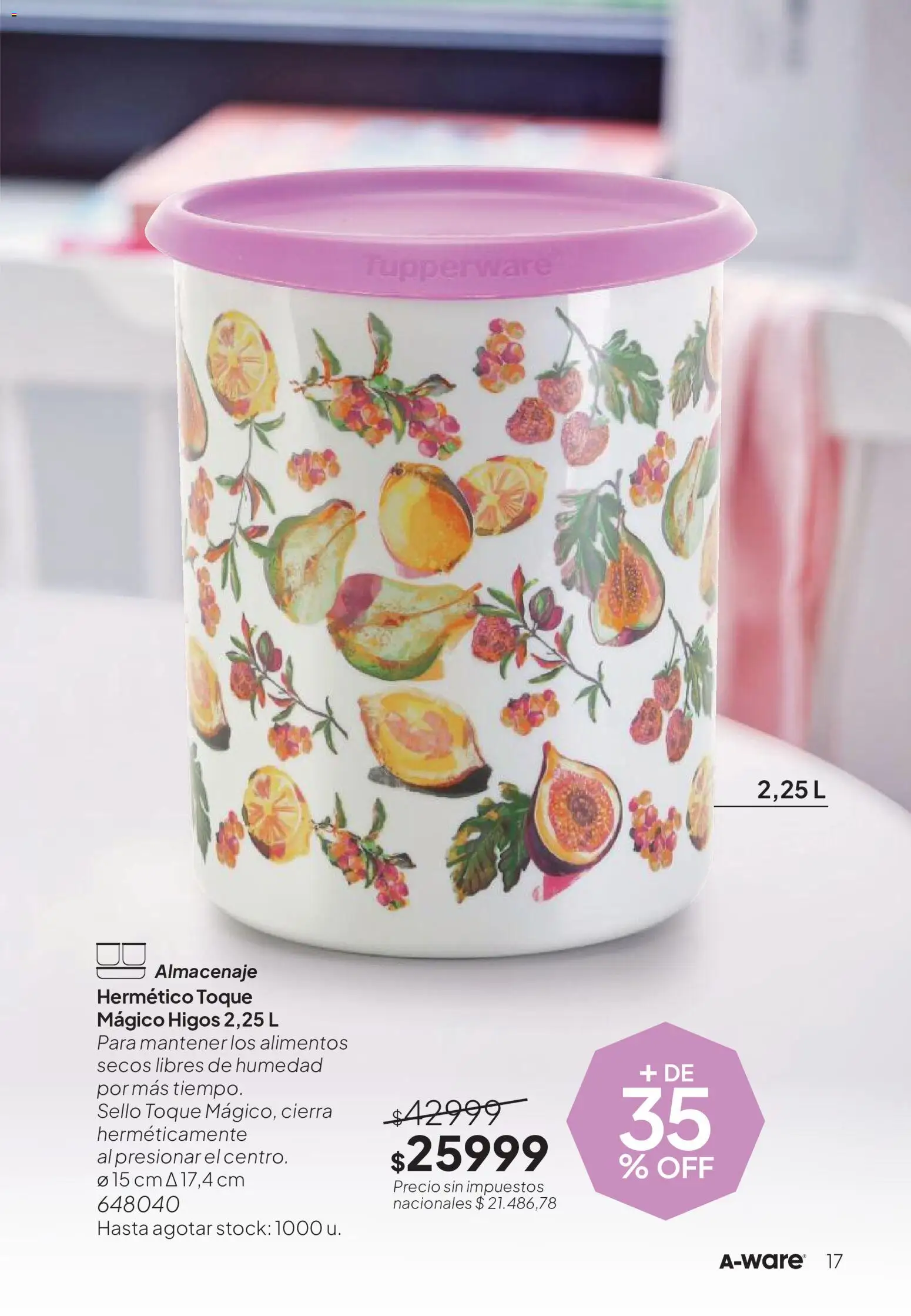 Vista previa del folleto de la tienda Tupperware válido desde el 18/09/2026 