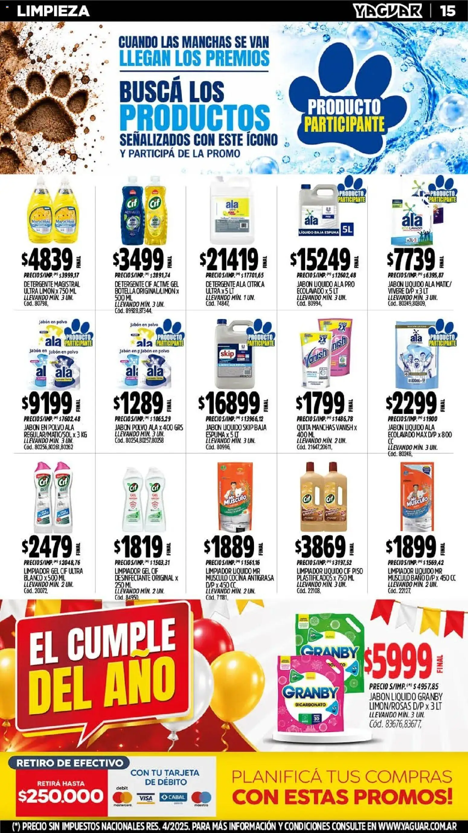 Vista previa del folleto de la tienda Yaguar válido desde el 26/10/2026 