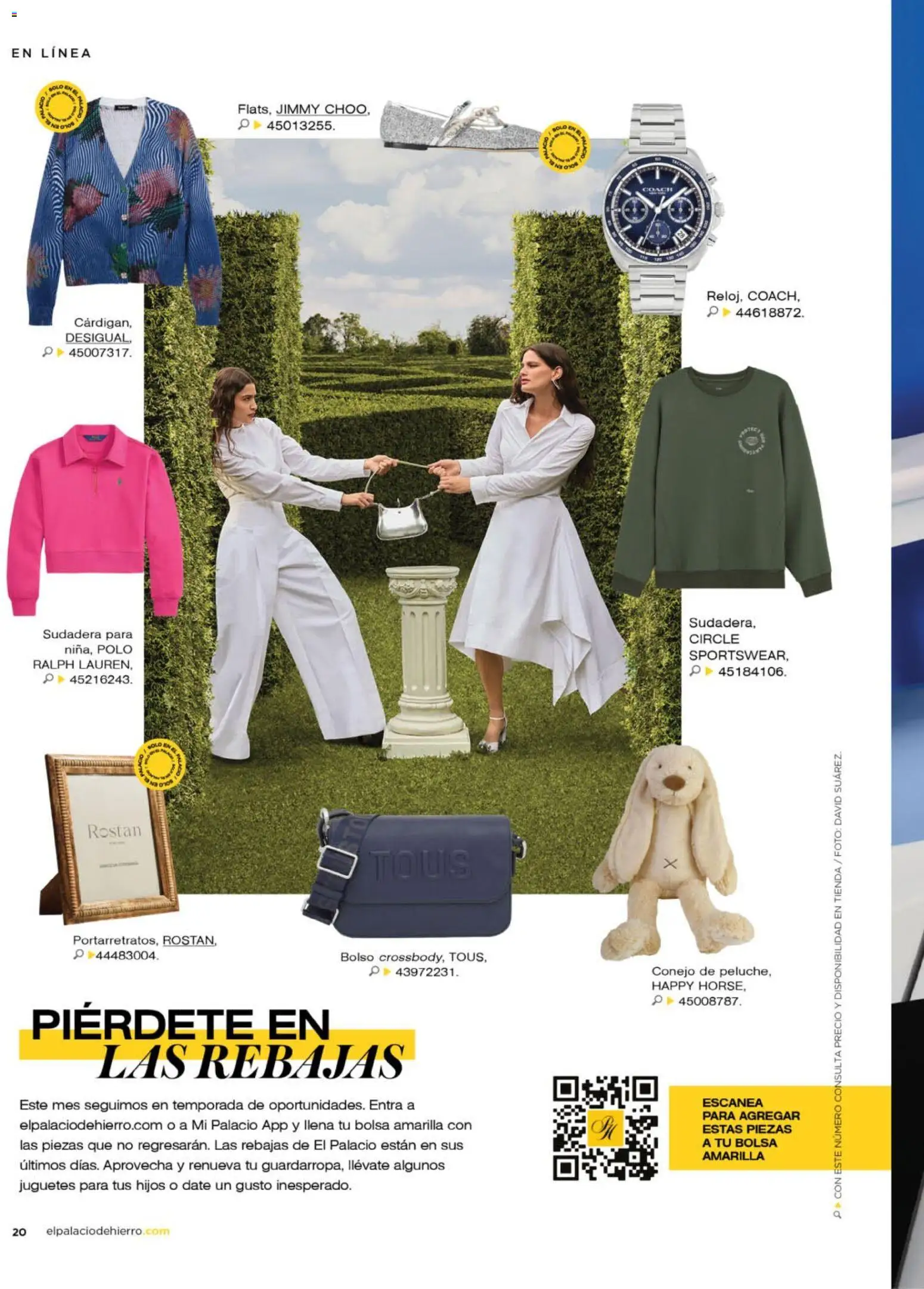 Vista previa las ofertas de la tienda Palacio De Hierro - Palacio De Hierro catálogo desde el 01/08/2026 