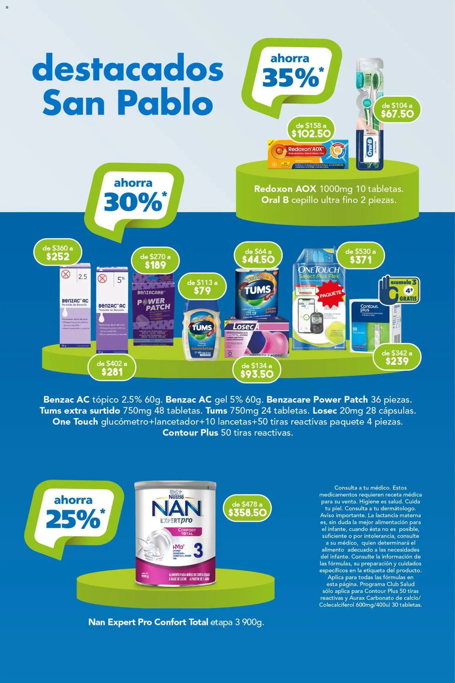 Vista previa las ofertas de la tienda Farmacia San Pablo - Farmacia San Pablo catálogo desde el 13/09/2026 