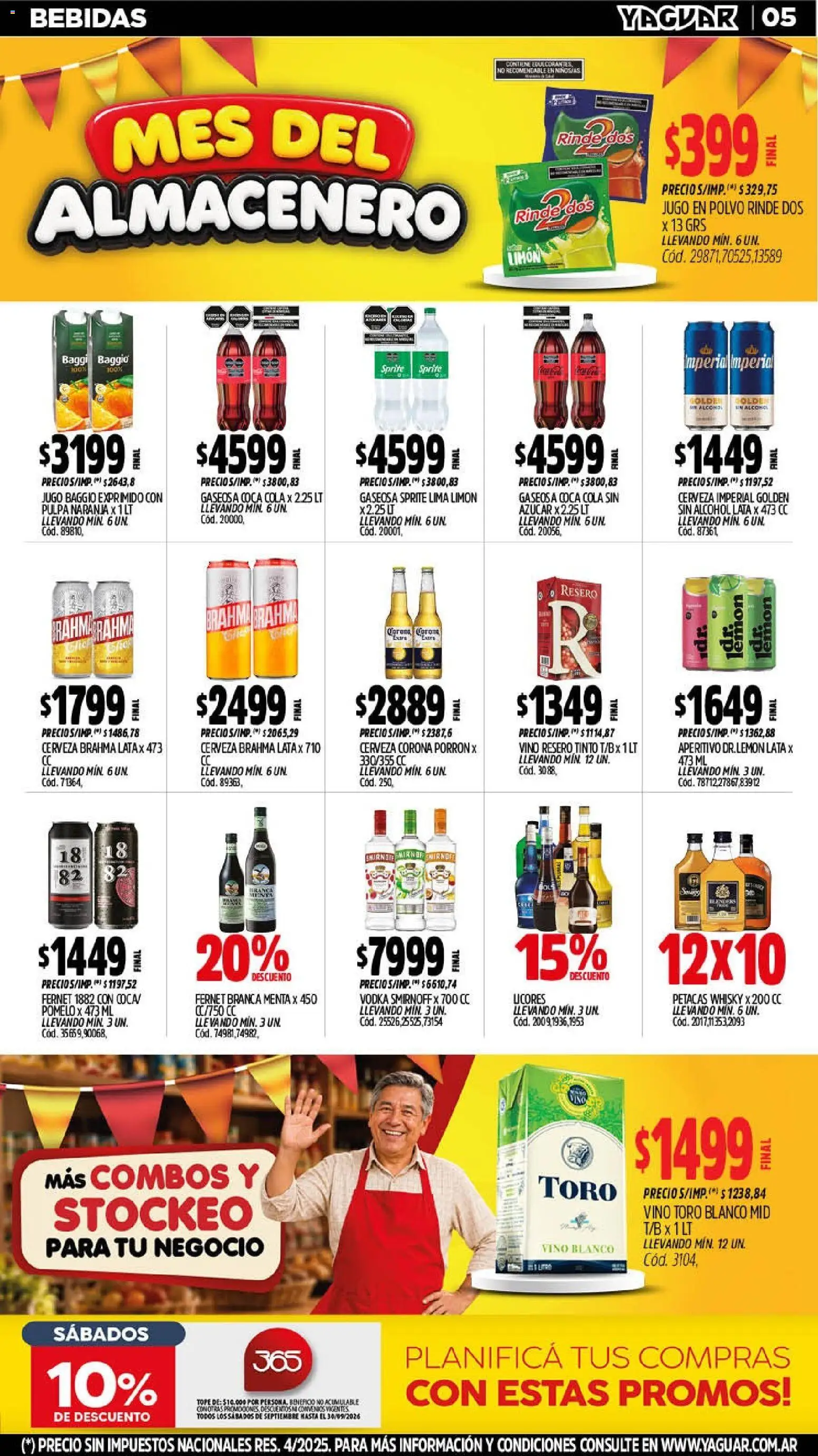 Vista previa del folleto de la tienda Yaguar válido desde el 14/09/2026 