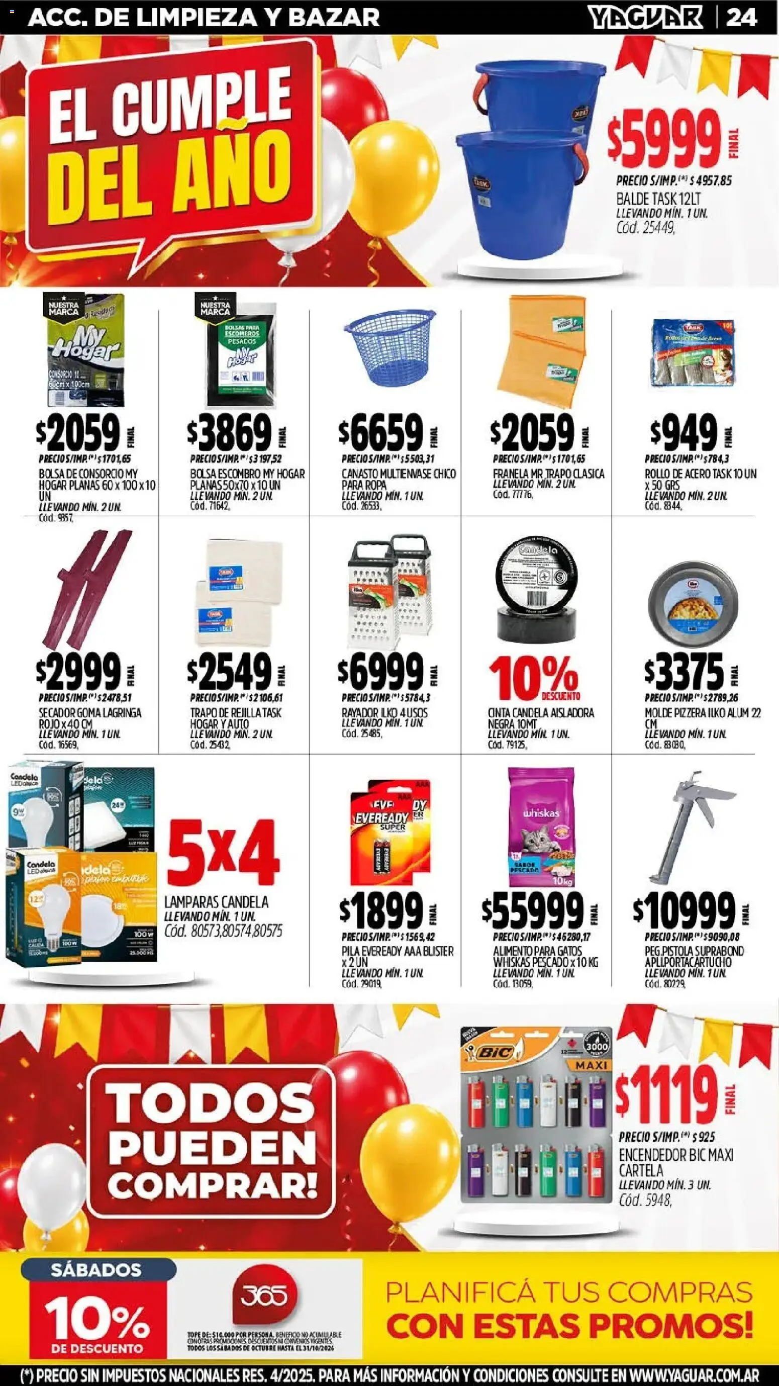 Vista previa del folleto de la tienda Yaguar válido desde el 05/10/2026 
