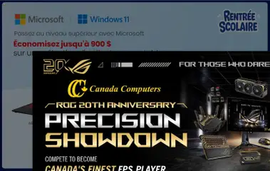 Preview of leaflet Canada Computers circulaire from shop Canada Computers is valid from Aug 21, 2026