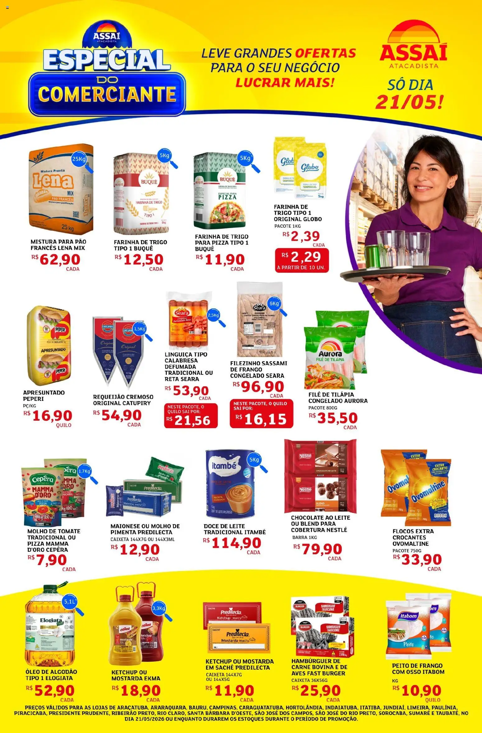 Pré-Visualização do folheto "Assaí Atacadista ofertas - SP" da loja Assaí Atacadista válido a partir de 21/05/2026