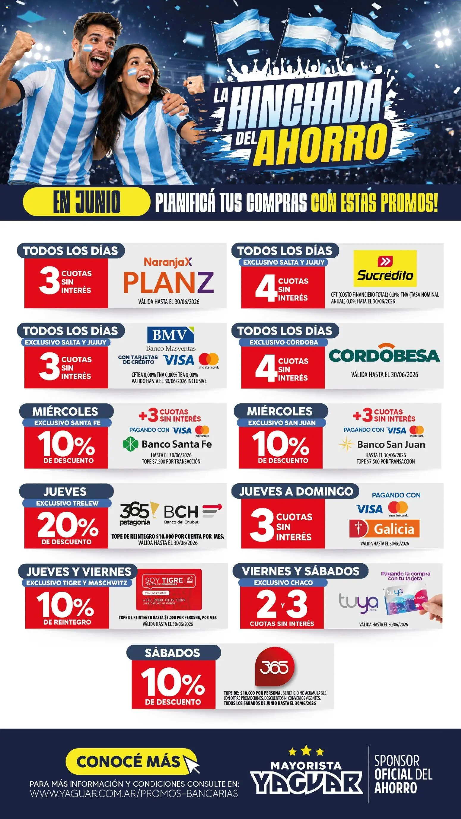 Vista previa del folleto de la tienda Yaguar válido desde el 01/06/2026 