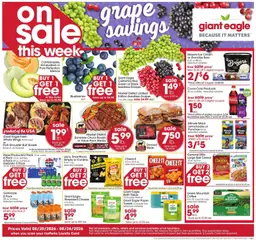 Ad Preview of Giant Eagle Giant Eagle Weekly Ad from 08/20/2026