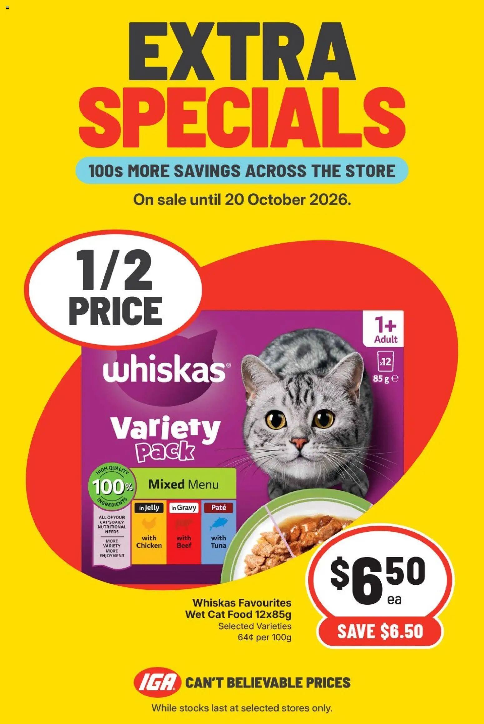 Preview of catalogue IGA Extra Specials NSW from shop IGA valid 14/10/2026