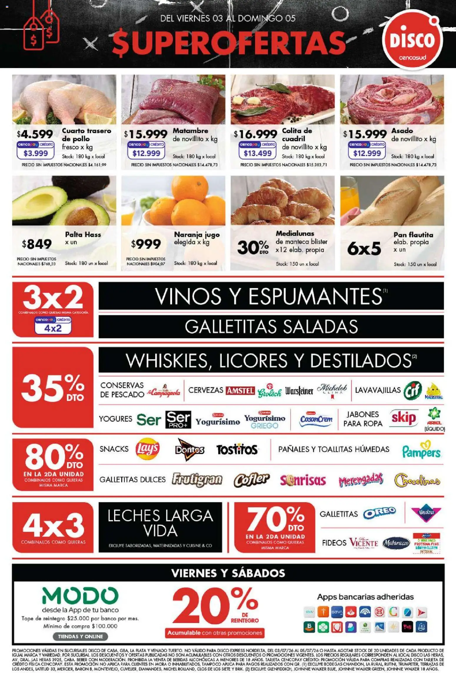 Vista previa del folleto de la tienda Disco válido desde el 03/07/2026 