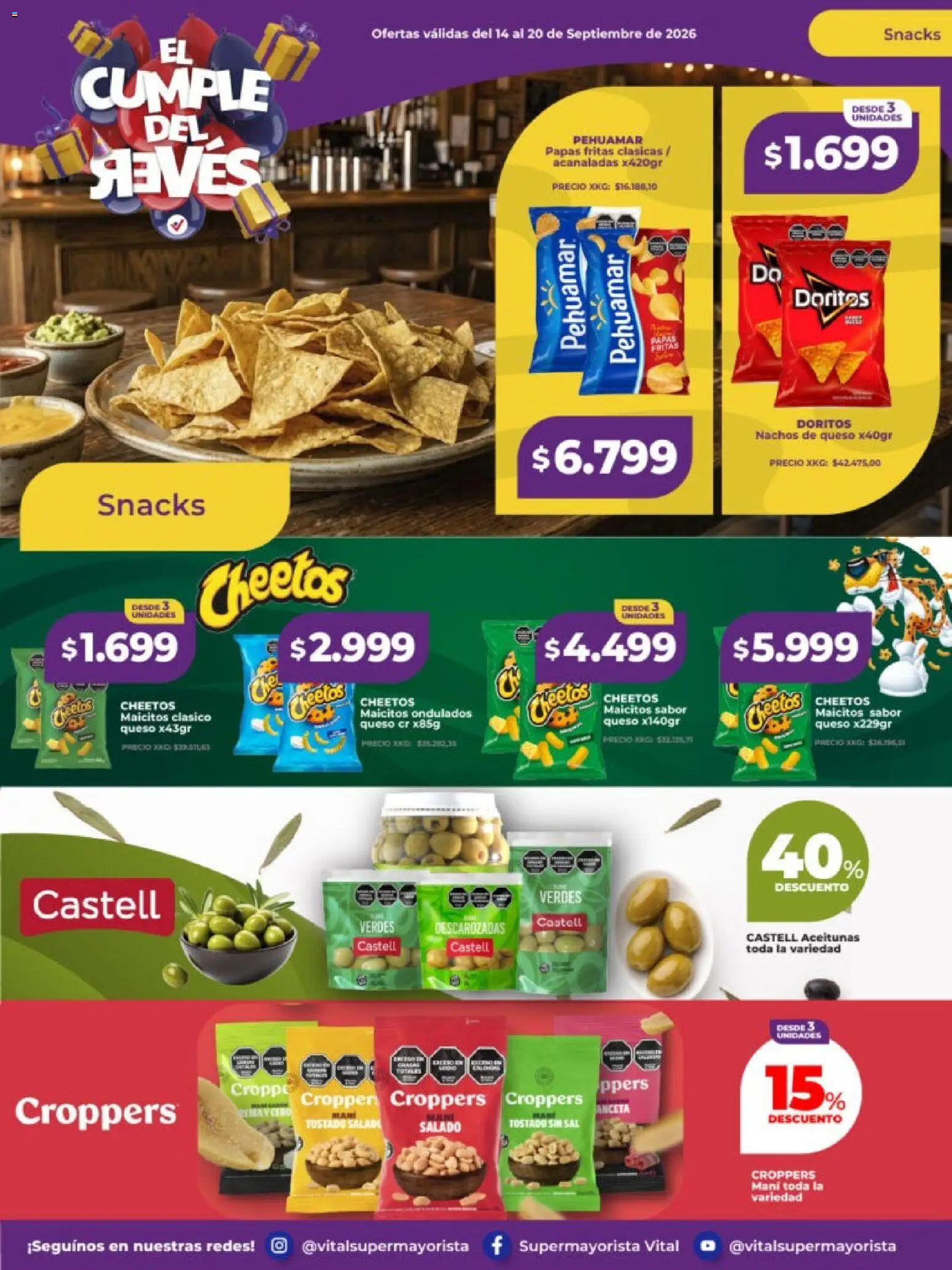 Vista previa del folleto de la tienda Vital válido desde el 14/09/2026 