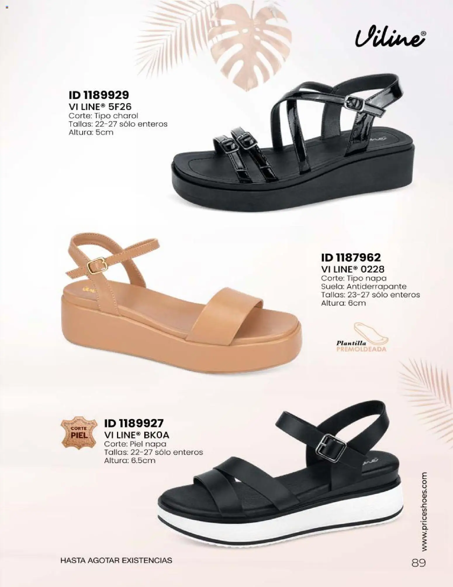 Vista previa las ofertas de la tienda Price Shoes - Price Shoes catálogo Sandalias 2026 desde el 23/06/2026 