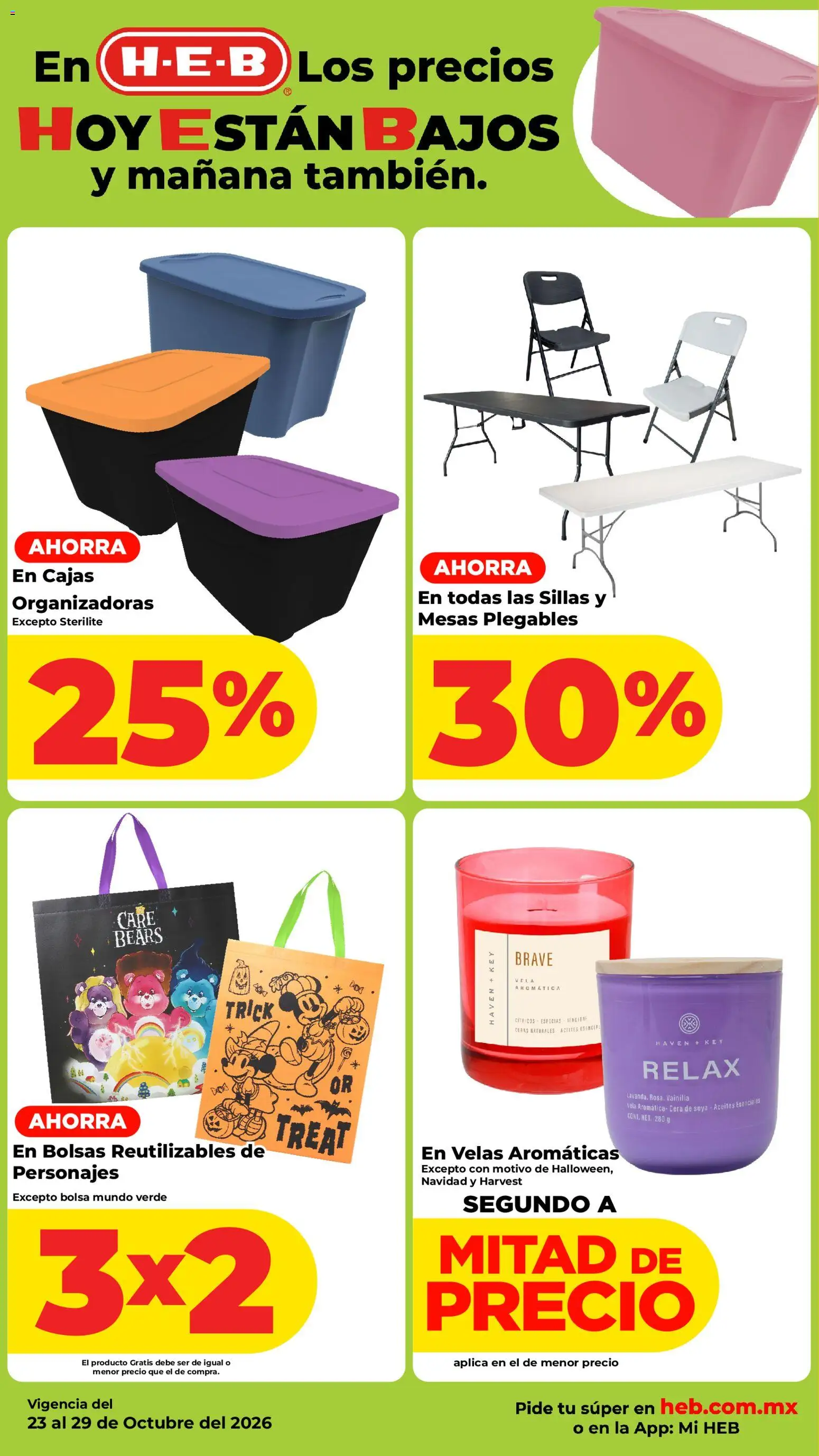 Vista previa las ofertas de la tienda H-E-B - H-E-B folleto desde el 23/10/2026 