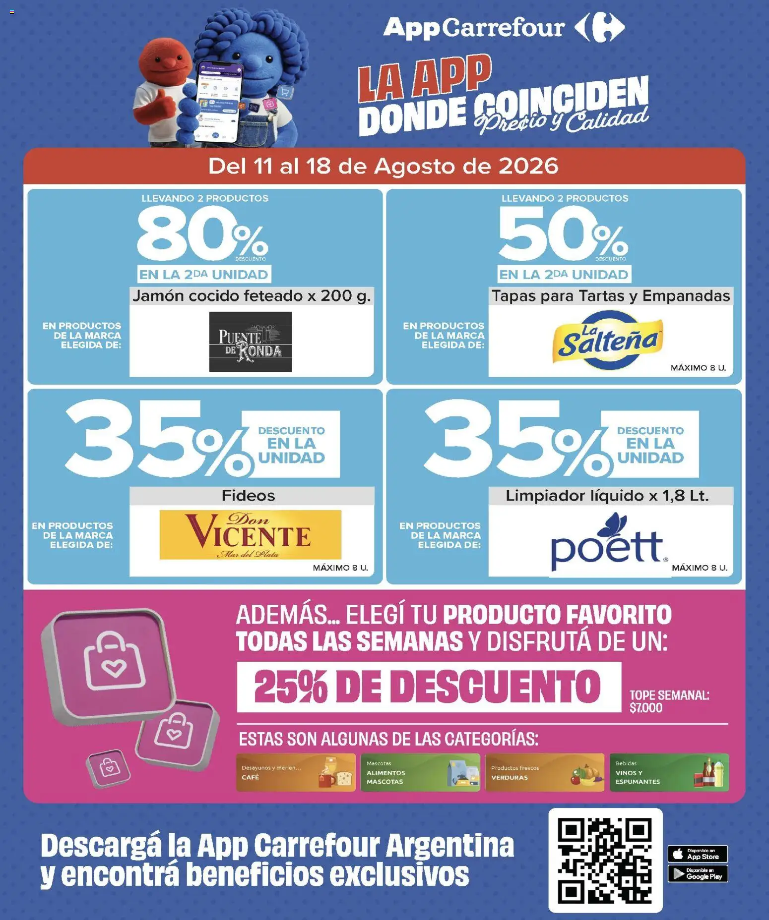 Vista previa del folleto de la tienda Carrefour válido desde el 11/08/2026 