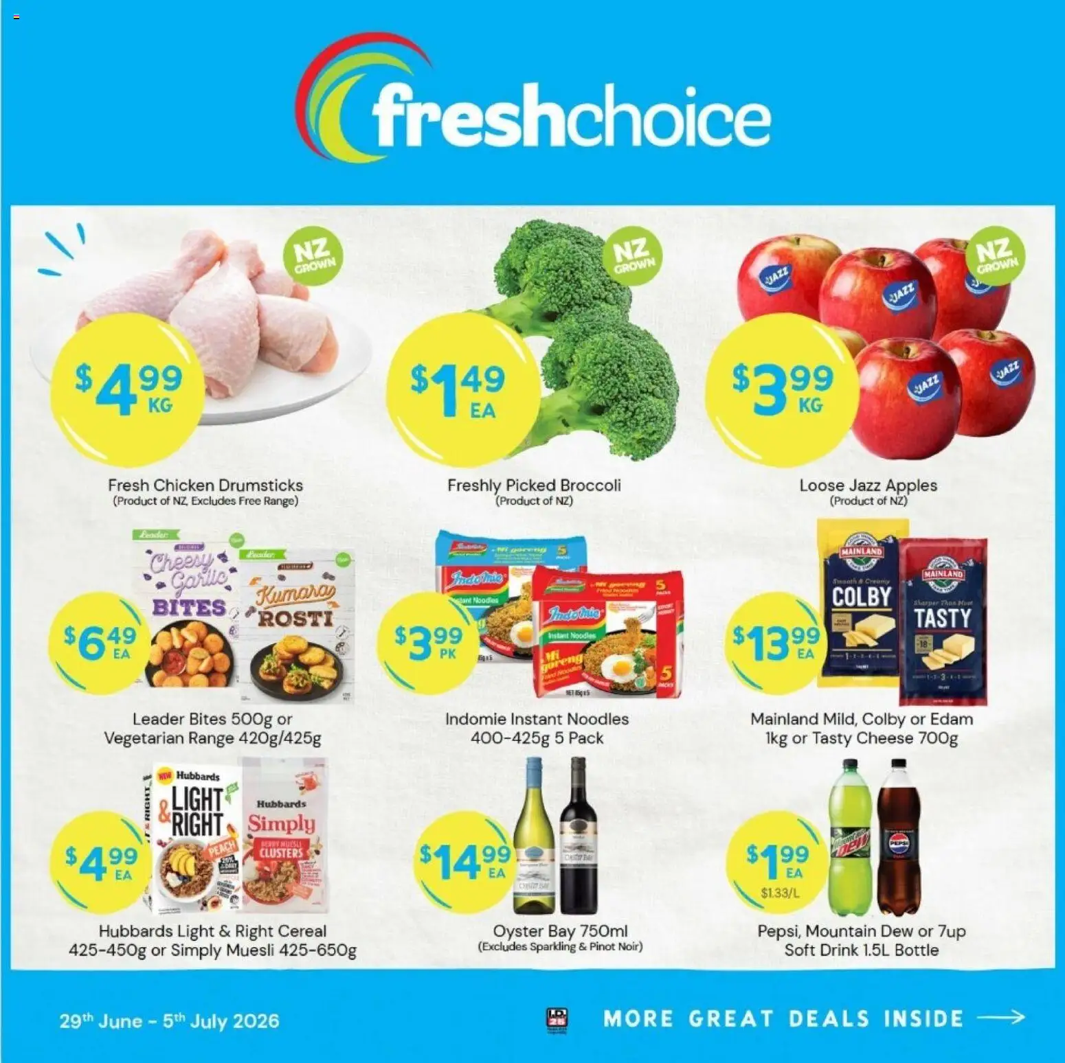 Preview of catalogue FreshChoice catalogue from shop FreshChoice valid 29 Jun 2026
