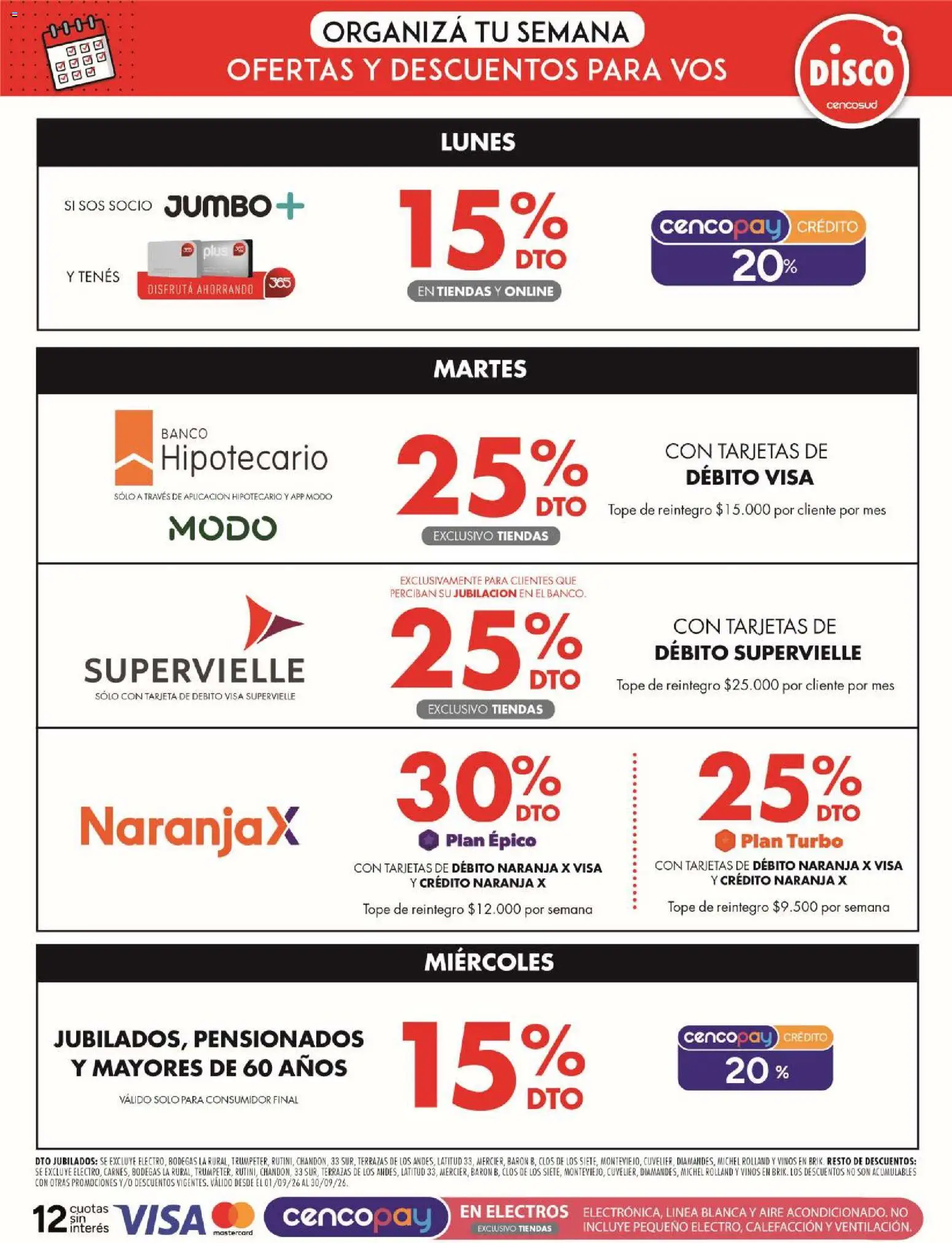 Vista previa del folleto de la tienda Disco válido desde el 17/09/2026 