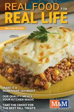 Preview of leaflet M&M Food Market - Fall edition from shop M&M Food Market is valid from Sep 14, 2026