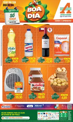Pré-Visualização do folheto "Atacadão ofertas - SP" da loja Atacadão válido a partir de 14/07/2026