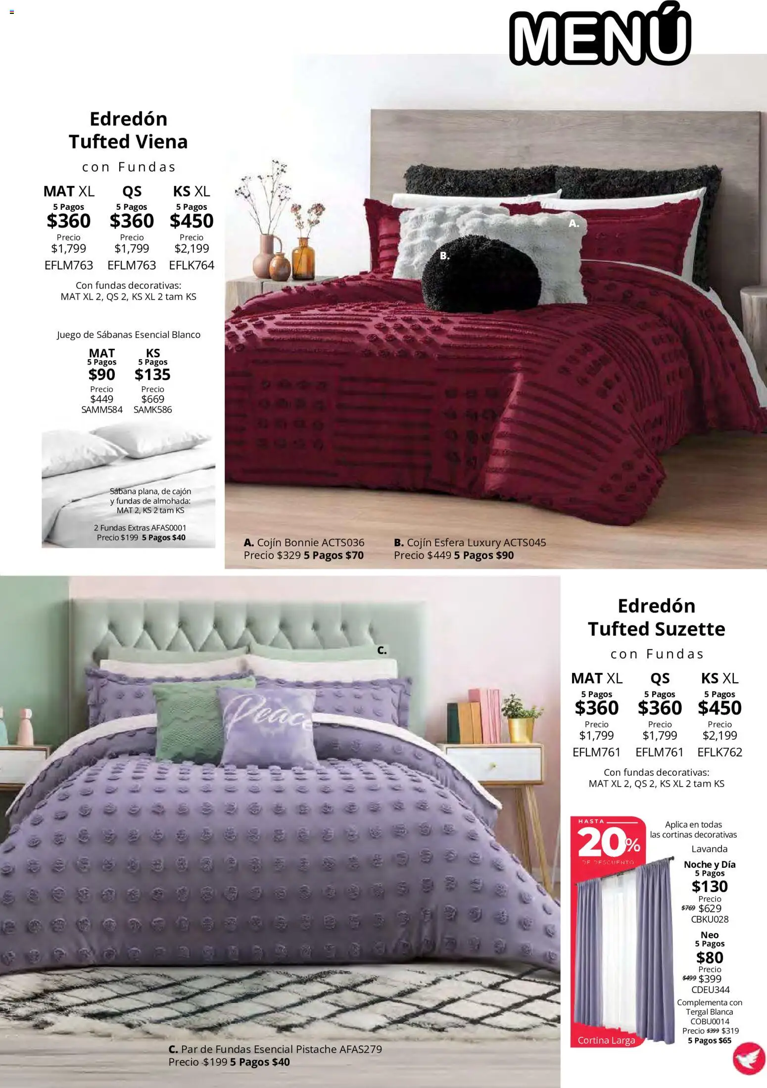 Vista previa las ofertas de la tienda Colchas Concord - Colchas Concord catálogo desde el 15/10/2026 