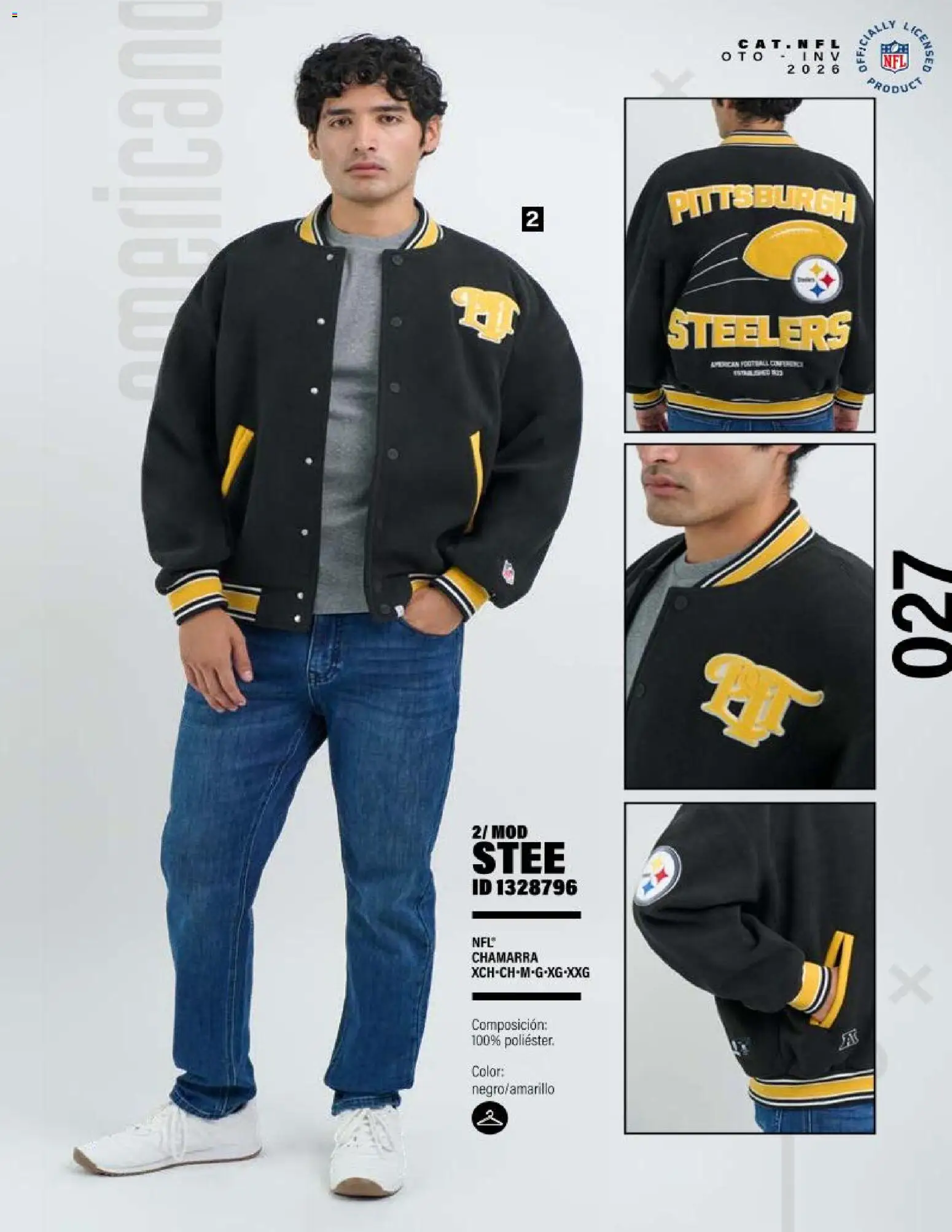 Vista previa las ofertas de la tienda Price Shoes - Price Shoes catálogo NFL desde el 01/09/2026 - Chamarra