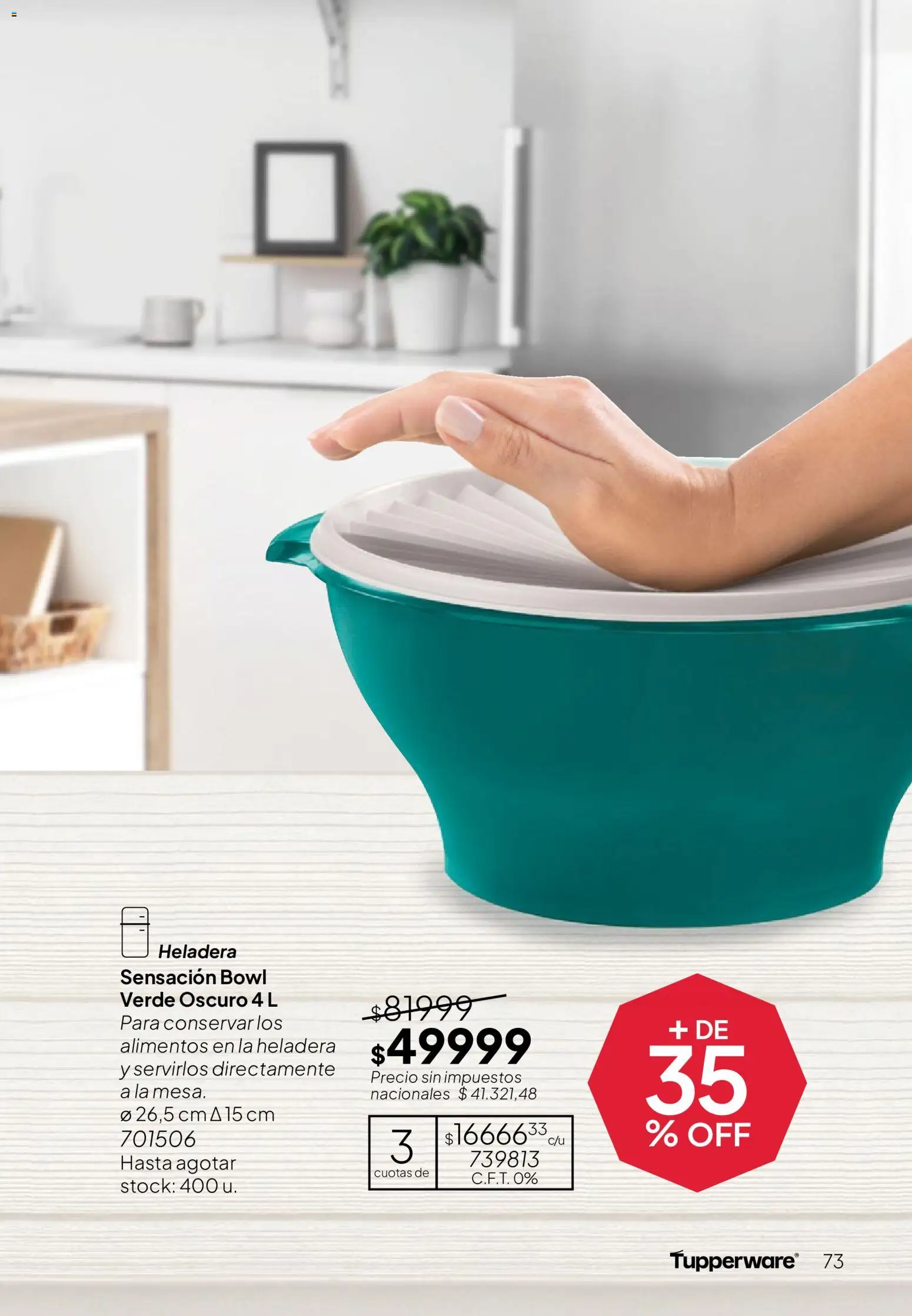 Vista previa del folleto de la tienda Tupperware válido desde el 04/08/2026 