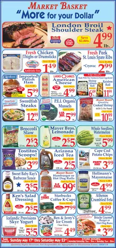 Ad Preview of Market Basket Market Basket Ad from 05/17/2026