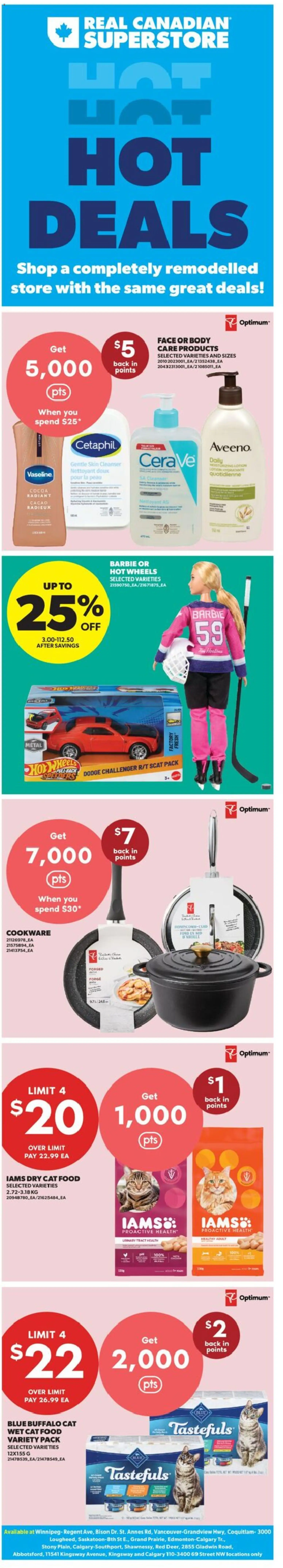 Preview of leaflet Real Canadian Superstore weekly flyer - MB from shop Real Canadian Superstore is valid from Jul 02, 2026 - Food, Cocoa