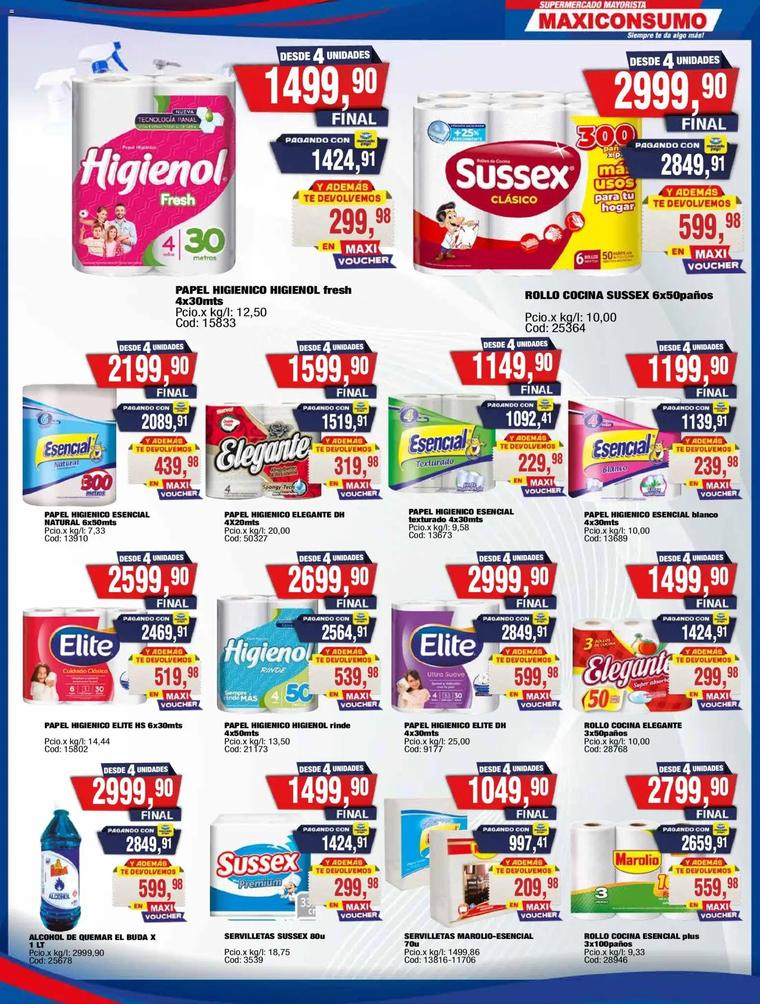 Vista previa del folleto de la tienda Maxiconsumo válido desde el 19/10/2026 