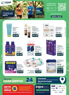 Pré-Visualização do folheto "Coop ofertas Drogaria" da loja Coop válido a partir de 08/09/2026
