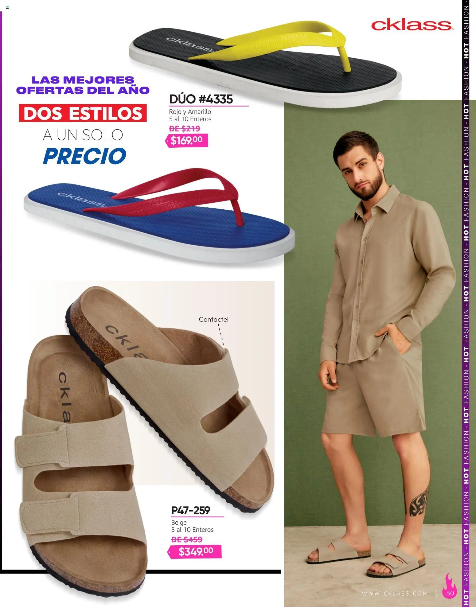 Vista previa las ofertas de la tienda Cklass - Cklass catálogo Hot Fashion Calzado desde el 03/08/2026 