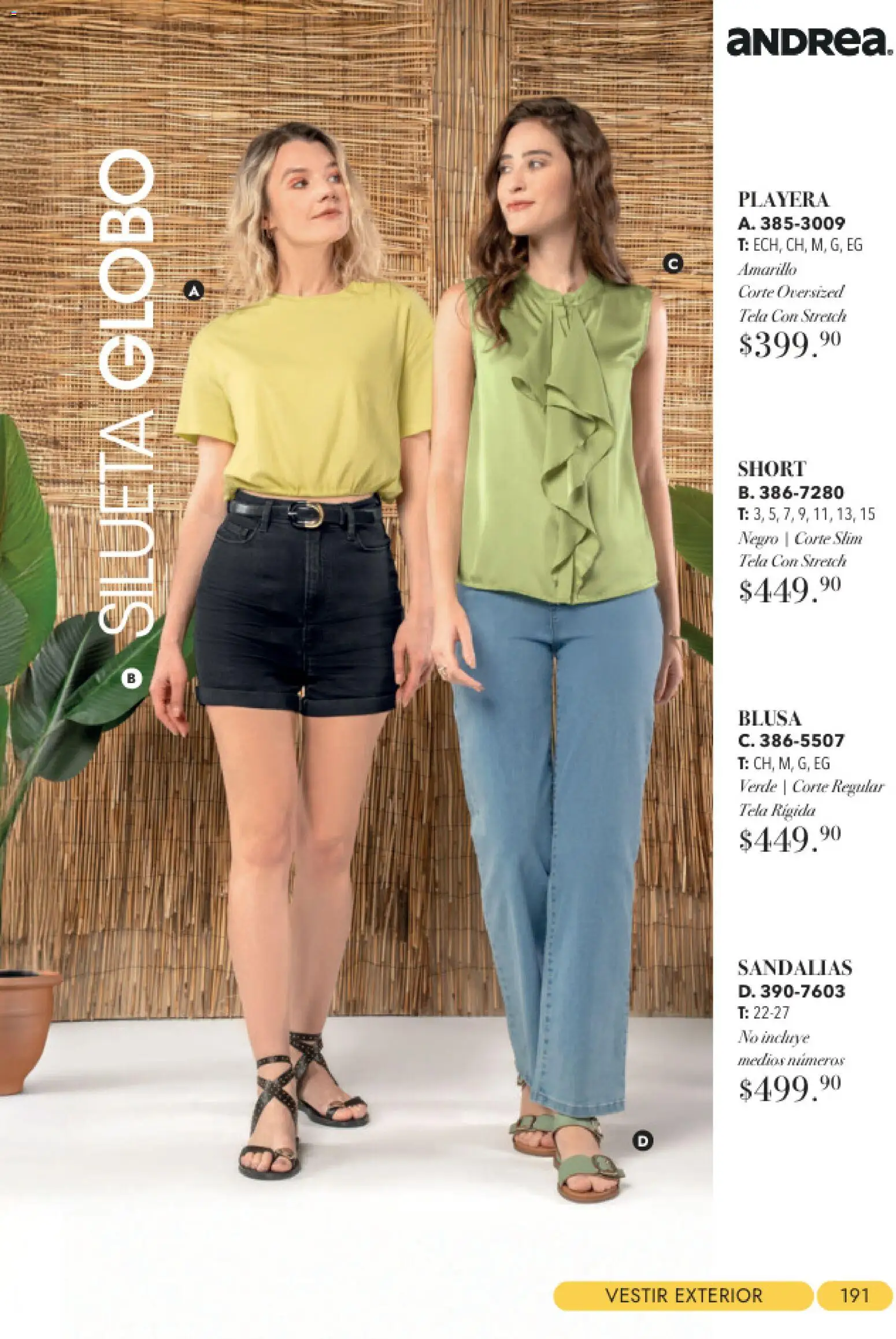 Vista previa las ofertas de la tienda Andrea - Andrea catálogo Tropical desde el 23/08/2026 