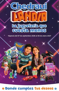 Vista previa las ofertas de la tienda Chedraui - Chedraui folleto Landia desde el 07/09/2026 