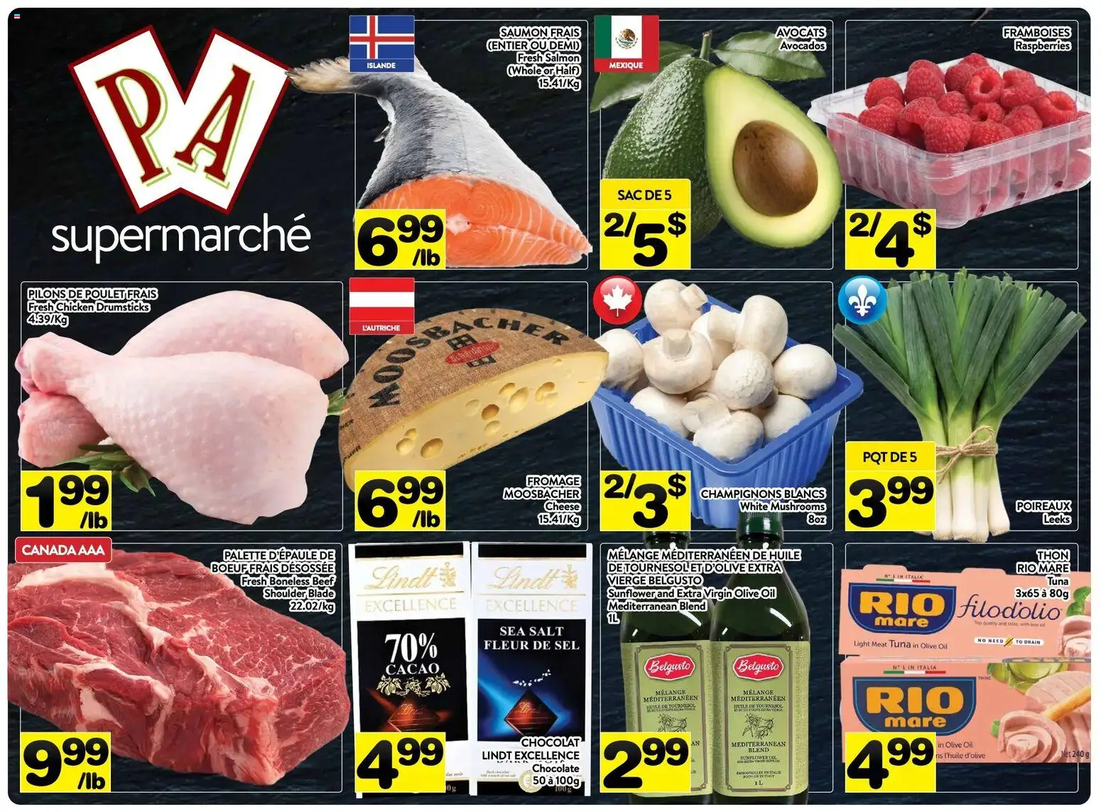 Preview of leaflet Pa Supermarché weekly flyer / circulaire from shop Pa Supermarché is valid from Oct 12, 2026