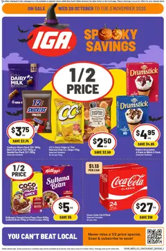 Preview of catalogue IGA catalogue ACT from shop IGA valid 28/10/2026