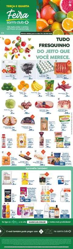 Pré-Visualização do folheto "Sam's Club - Ofertas da semana" da loja Sam's Club válido a partir de 19/05/2026