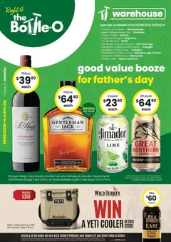 Preview of catalogue The Bottle-O catalogue Maryborough from shop The Bottle-O valid 10/08/2026